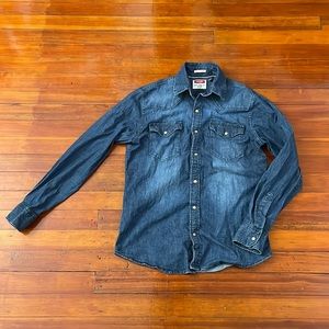 Wrangler Denim Button Down